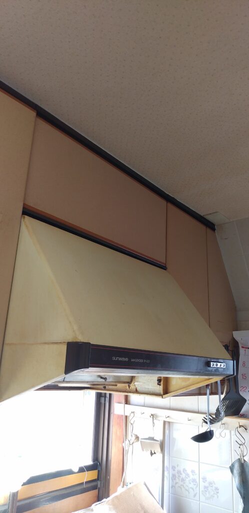 レンジフード 羽村市 H様邸 before