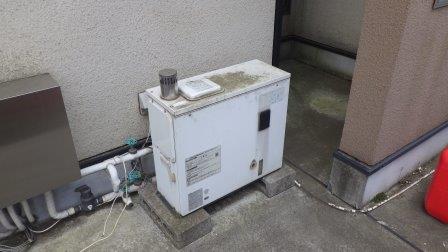 石油床暖房熱源機→ガス床暖房熱源機　瑞穂町 N様邸 before