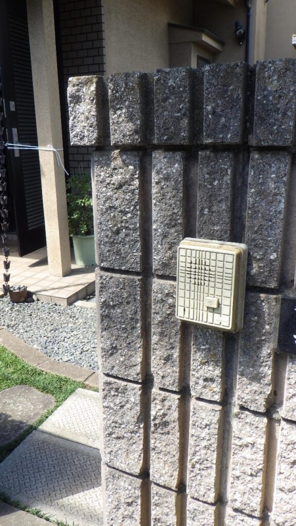 インターホン 福生市 M様邸 before