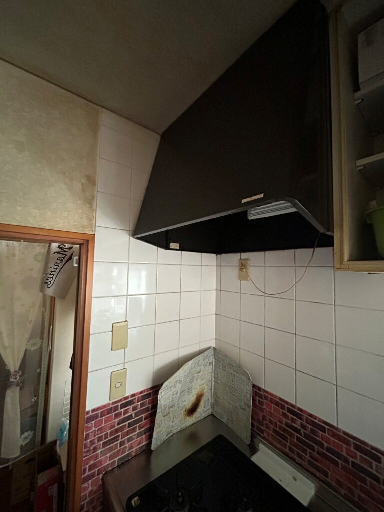 レンジフード 東大和市 S様邸 before