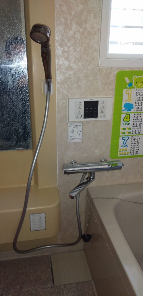 浴室水栓・浴室換気扇 羽村市 M様邸 after