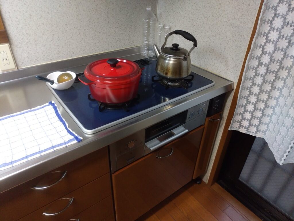 ビルトインコンロ 日の出町 M様邸 before