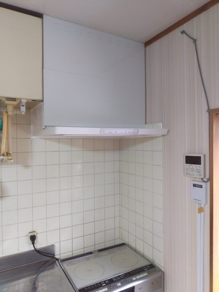 レンジフード あきる野市 T様邸 after