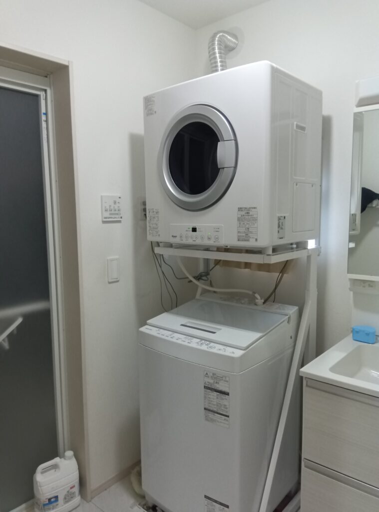 衣類乾燥機 青梅市 I様邸 after