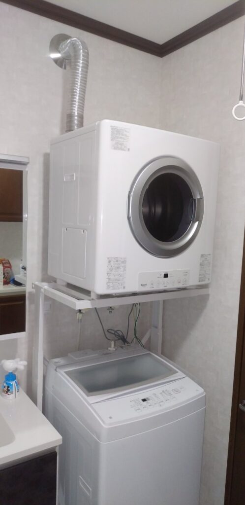 衣類乾燥機 八王子市 A様邸 after