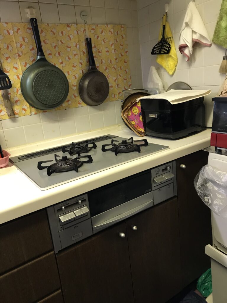 ビルトインコンロ 立川市 I様邸 before