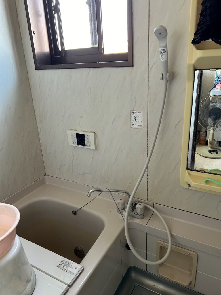 浴室水栓 瑞穂町 K様邸 after