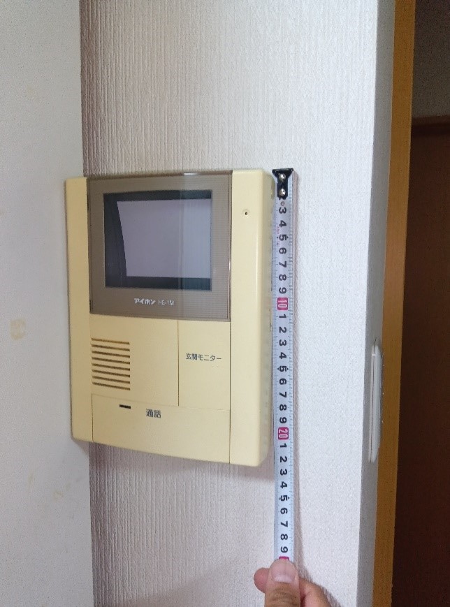 インターホン 羽村市 I様邸 before