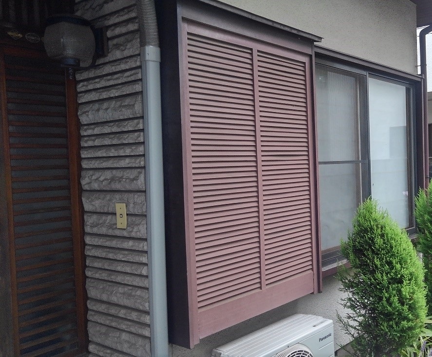 雨戸 福生市 Y様邸 before