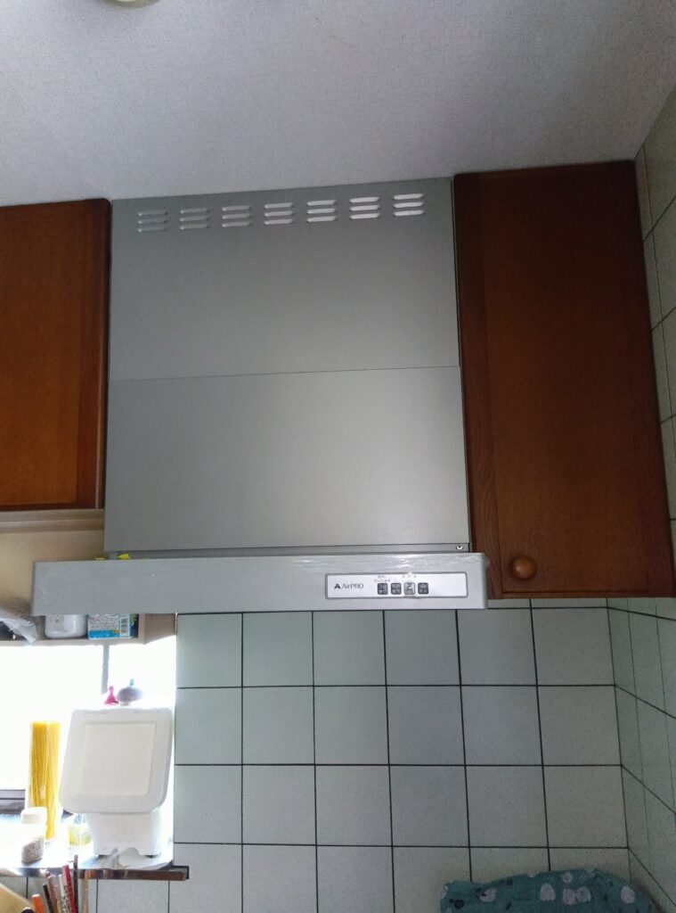 レンジフード 青梅市 H様邸 before