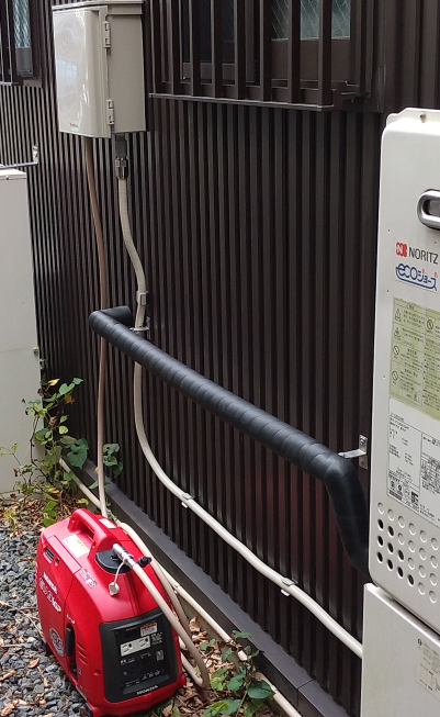 発電機 福生市 S様邸(病院) after
