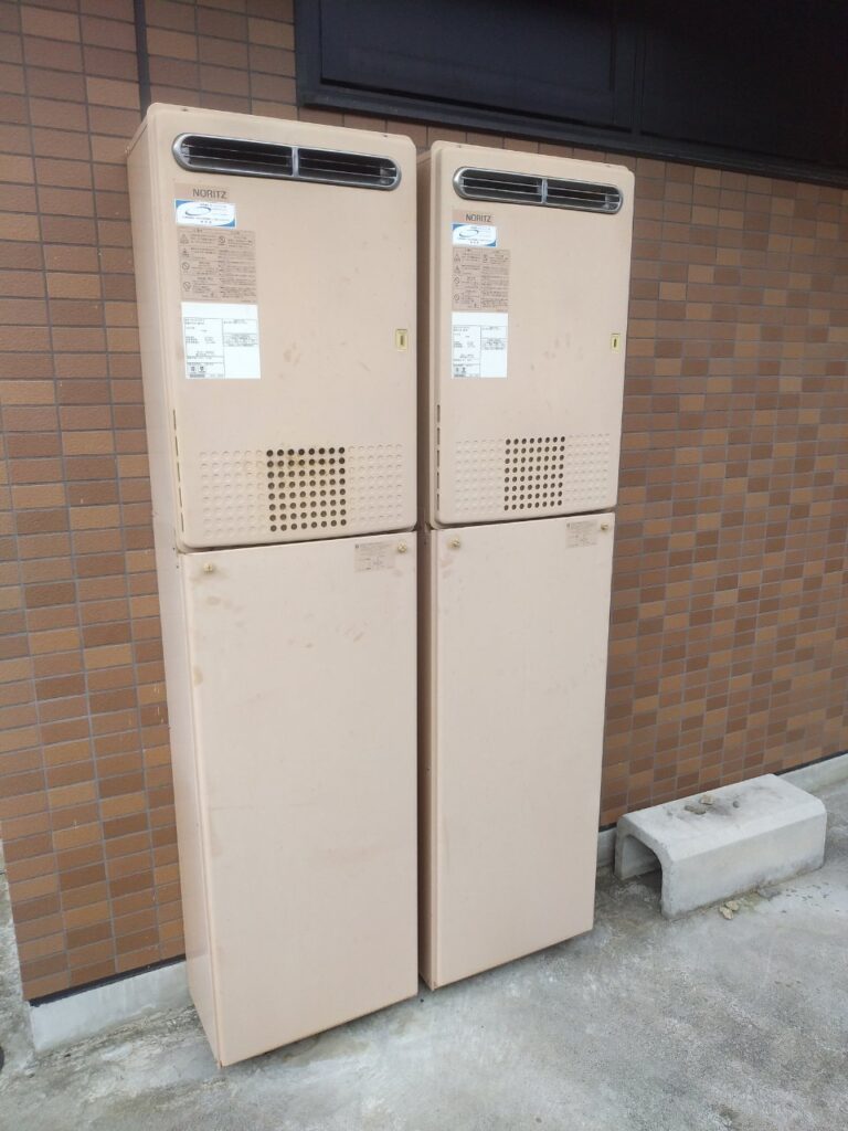 業務用給湯器 あきる野市 T様邸 before