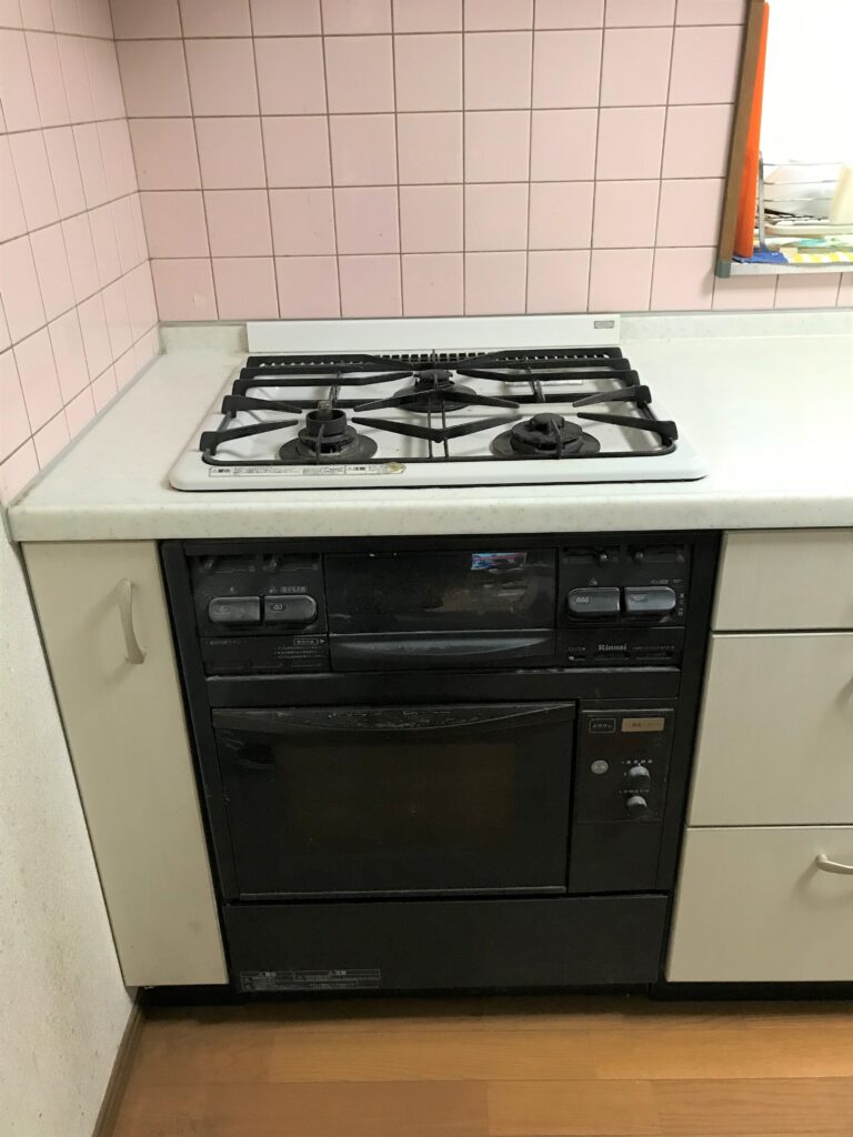 ビルトインコンロ 羽村市 C様邸 before